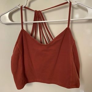 Burnt Orange Crop Top